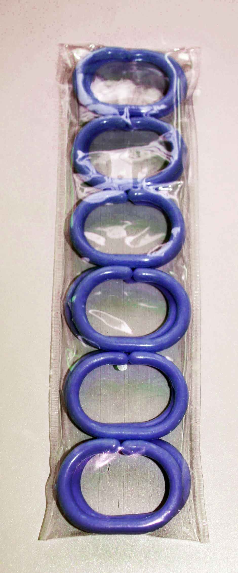 Lushomes Shower Curtain - Blue | Striped Satin Stripe | Hooks | 12 Eyelets | 6 x 6.5 ft