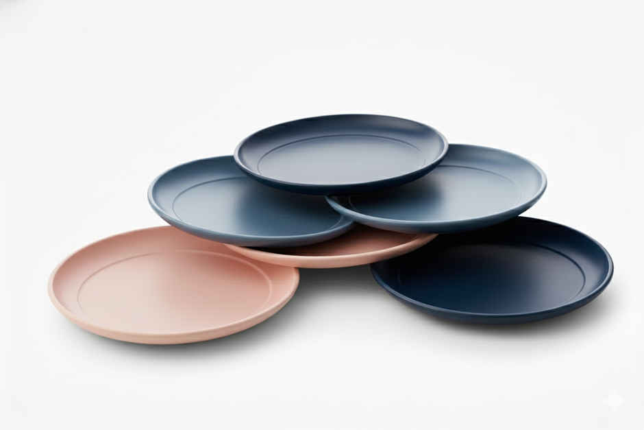 All Time Treats Plate | Set Of 6 (Colour May Vary)