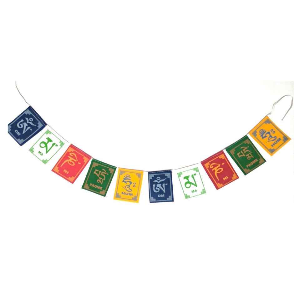 TiyuTrendzz Tibetan Buddhist Prayer Flags for Motorbike/Bike and Cycle | Small