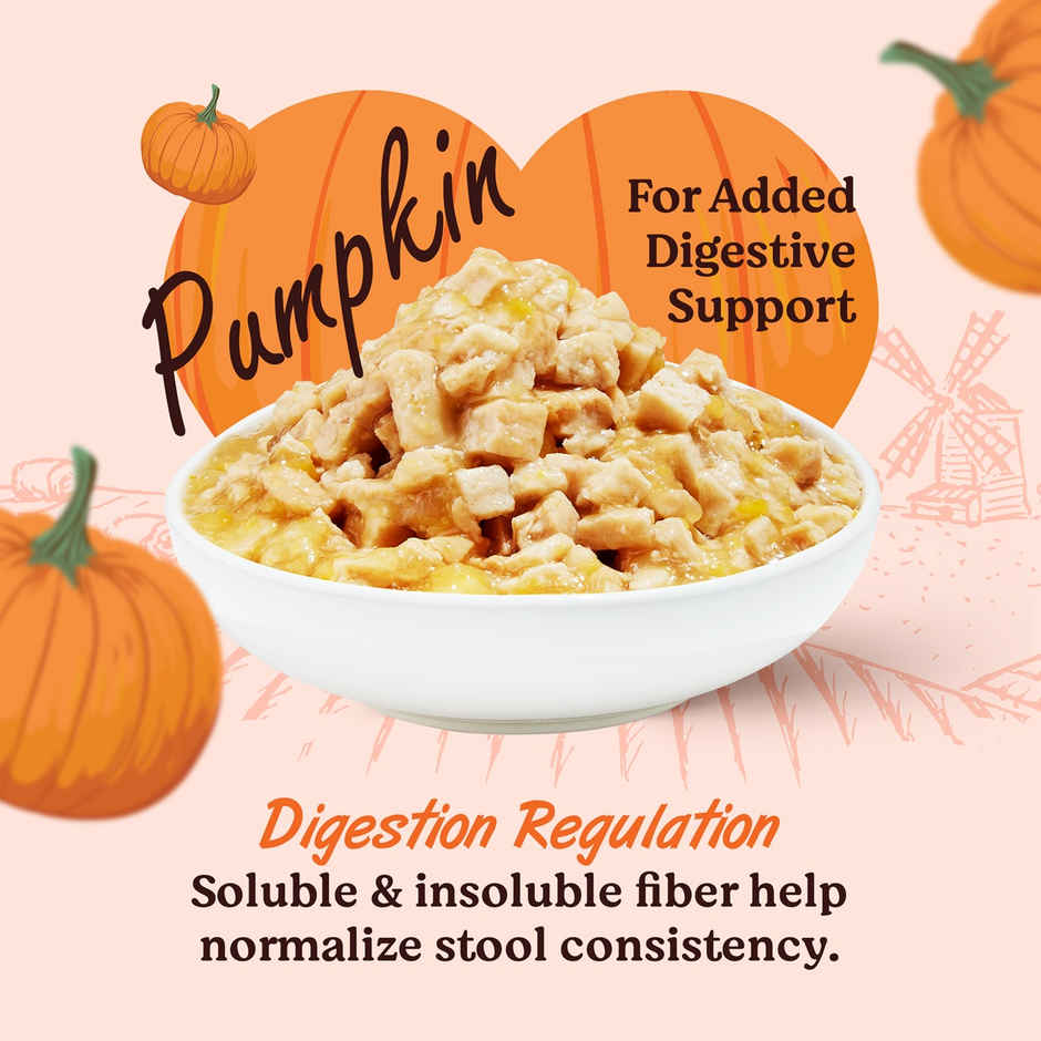 Kennel Kitchen Supreme Cuts In Gravy, Fish Recipe With Pumpkin | Wet Dog Food