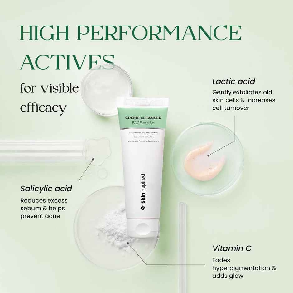 Skininspired Creme Cleanser Facewash