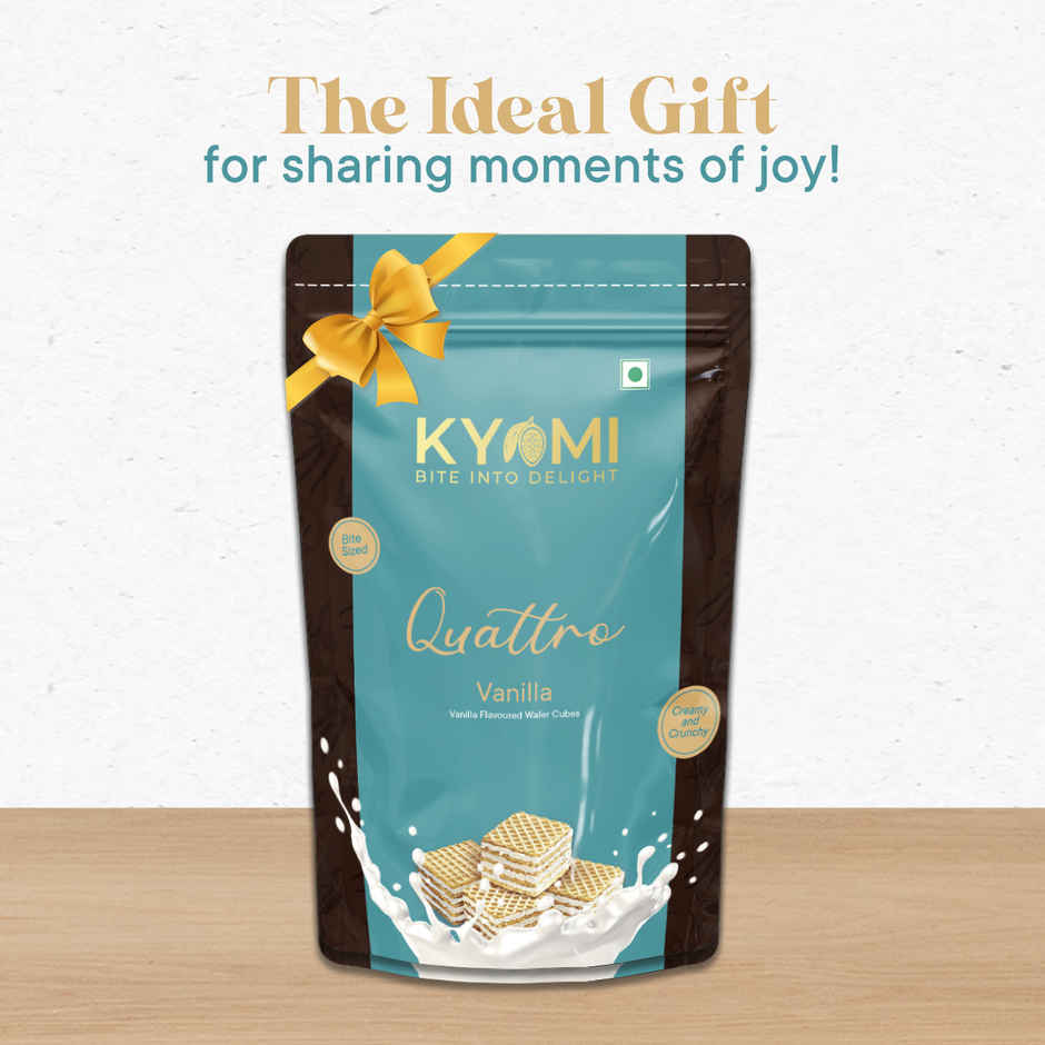 KYOMI Quattro Vanilla Flavoured Wafer Cubes
