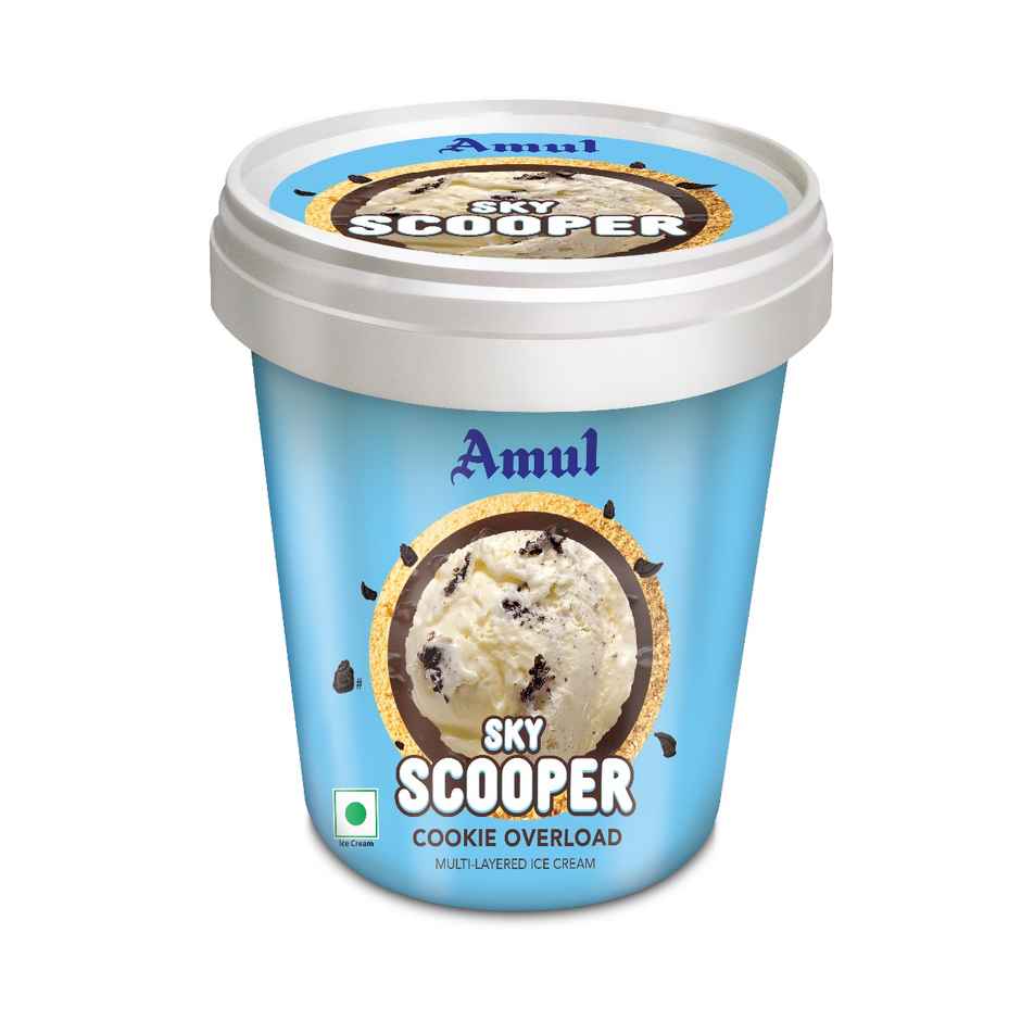 Amul Skyscoop Cookie Overload Icecream Cup