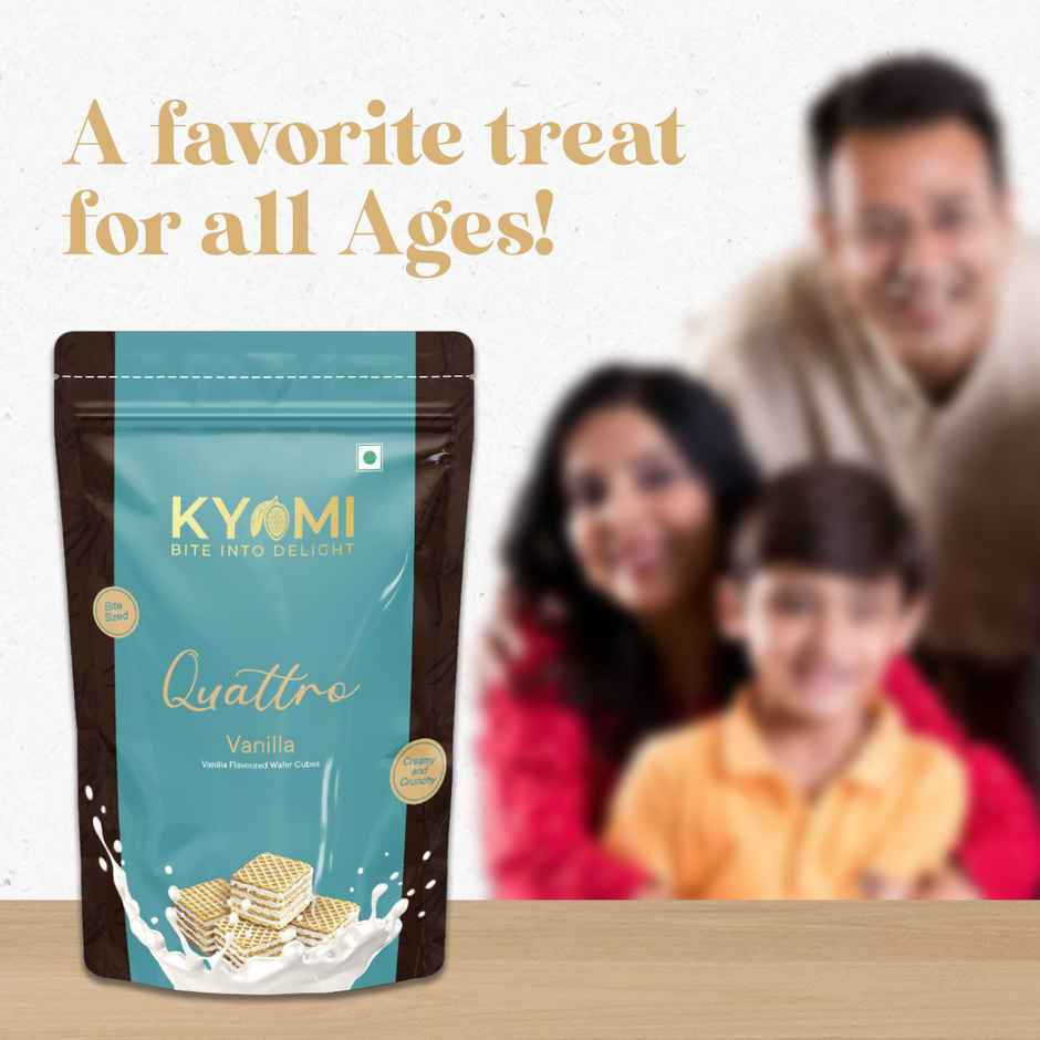 KYOMI Quattro Vanilla Flavoured Wafer Cubes