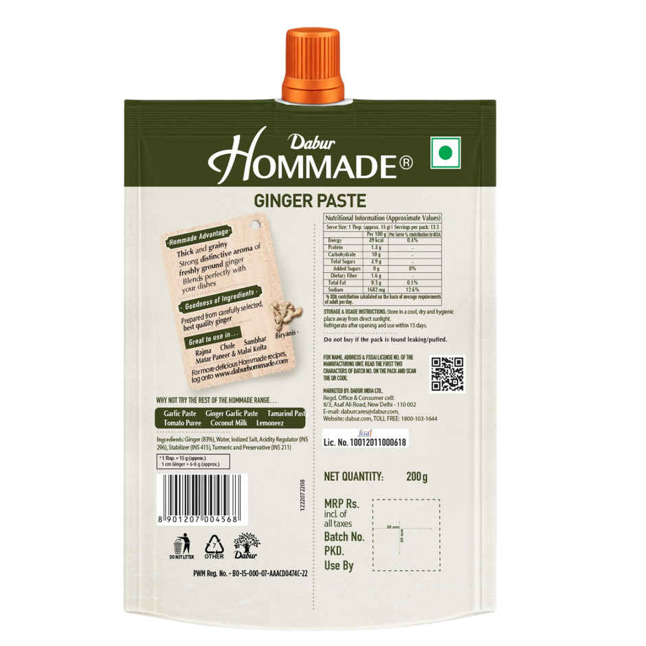 Dabur Hommade - Ginger Paste