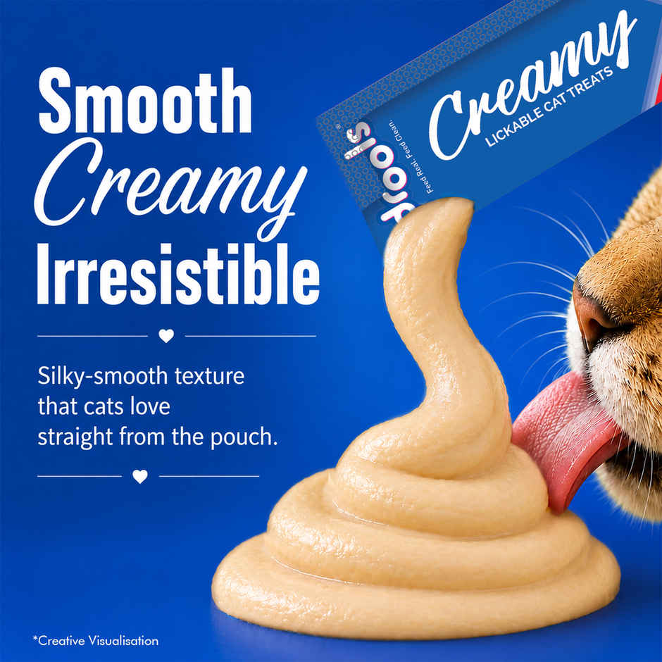 Drools Creamy Lickable Cat Treat - Real Chicken