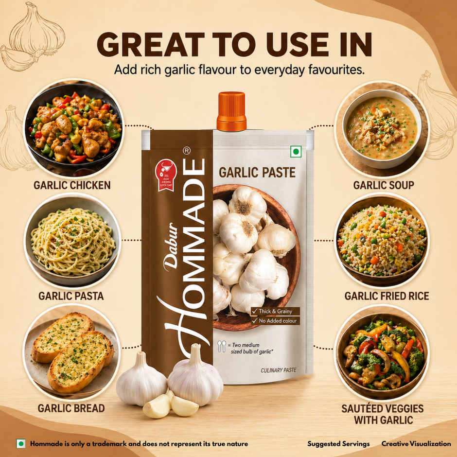 Dabur Hommade - Garlic Paste
