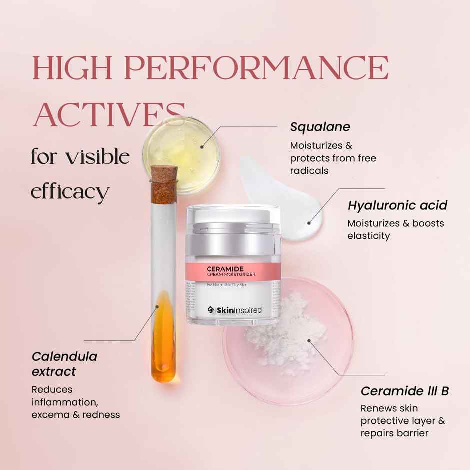 Skininspired Ceramide Moisturizer Cream for Inflammation | Barrier Repair