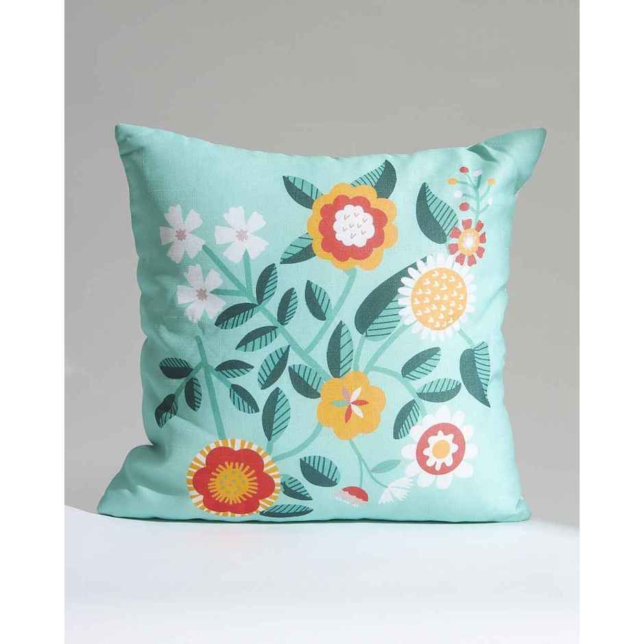 Teal By Chumbak | Floral Blush 16 inch Cushion Covers Set Of 5