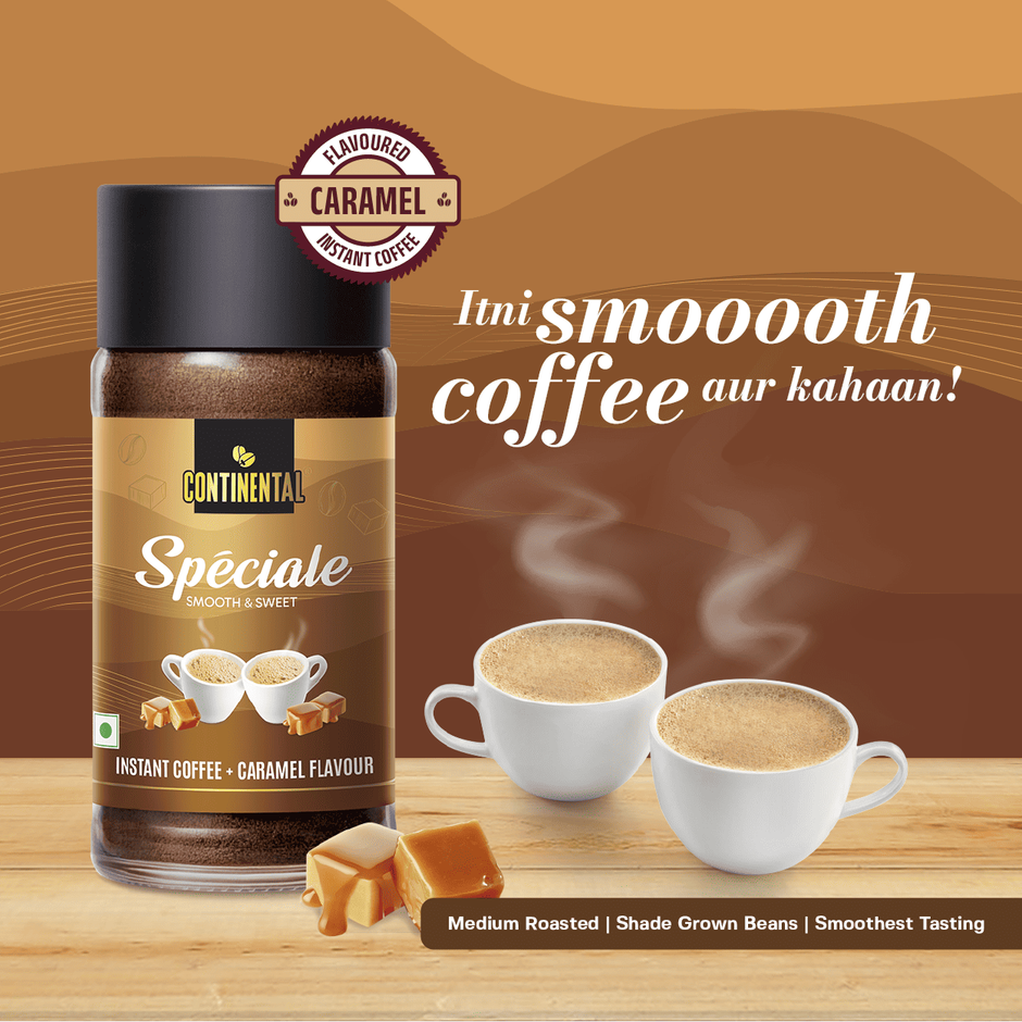 Continental Speciale Instant Coffee - Caramel | Jar
