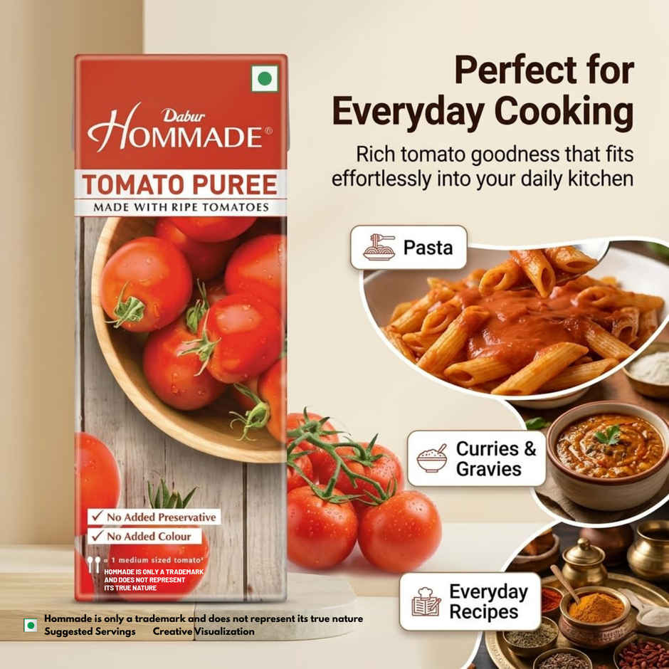 Dabur Hommade Tomato Puree