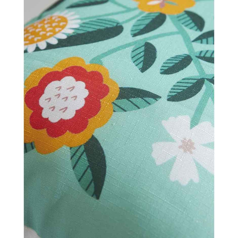 Teal By Chumbak | Floral Blush 16 inch Cushion Covers Set Of 5