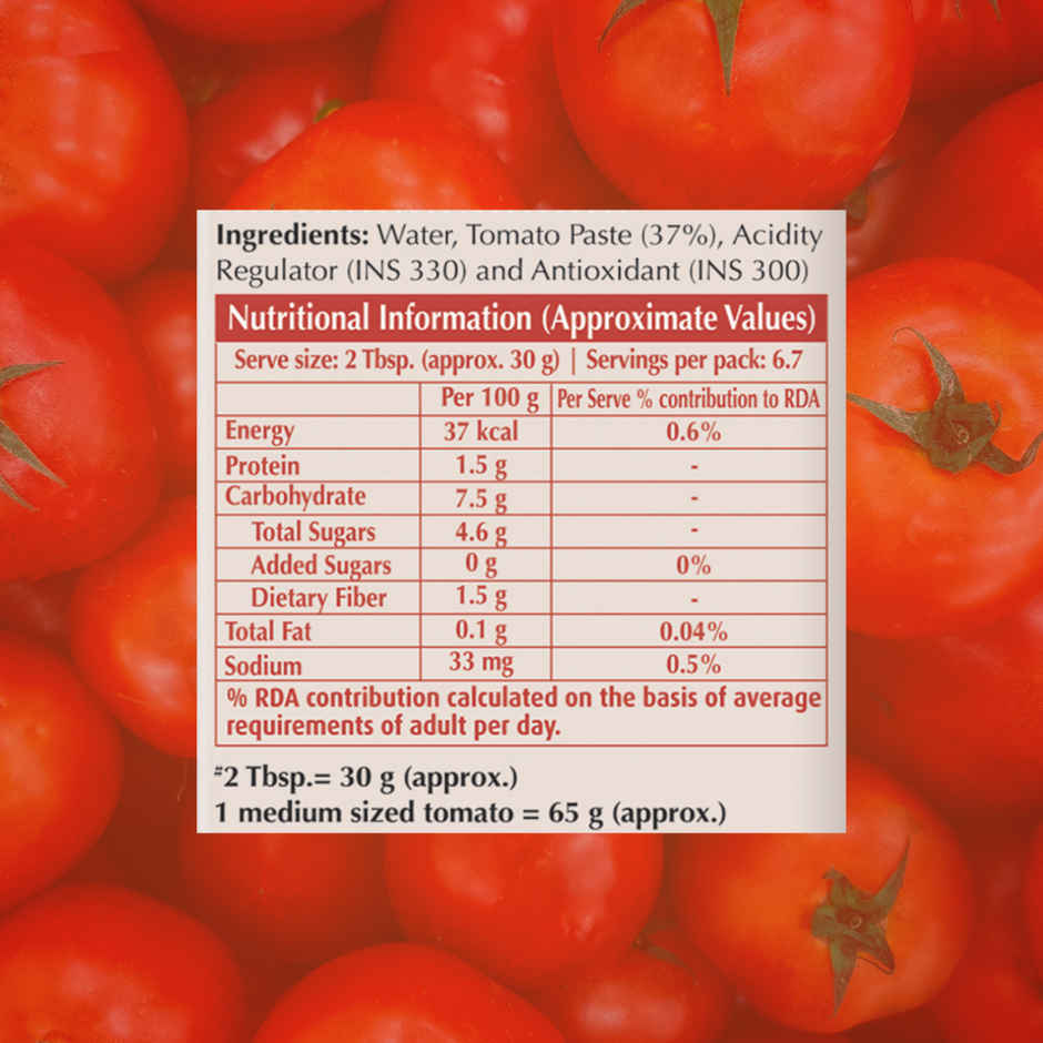 Dabur Hommade Tomato Puree