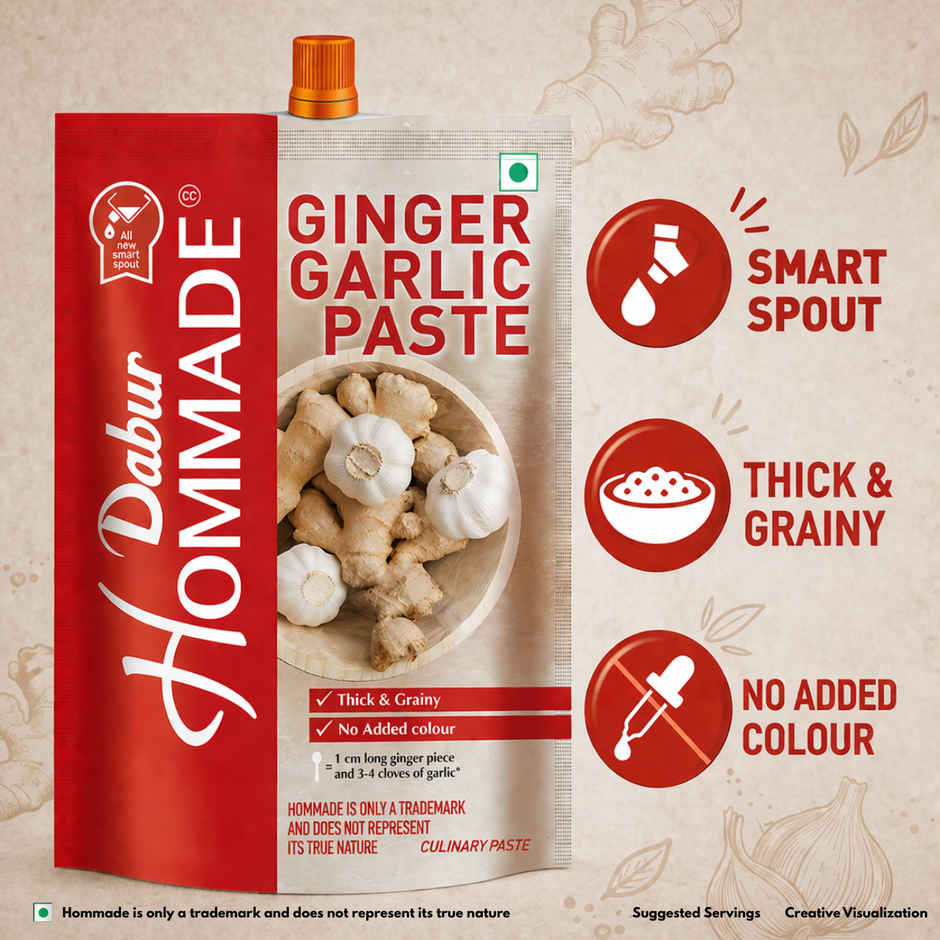 Dabur Hommade Ginger Garlic Paste