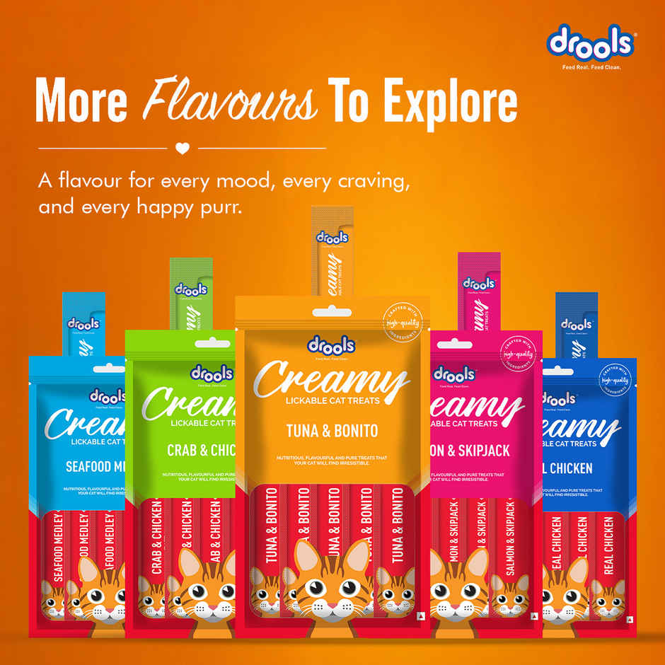 Drools Creamy Lickable Cat Treat - Tuna & Bonito