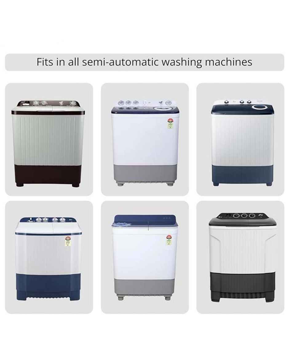 Daluci Washing Machine Inlet Pipe | Hose for Semi-Automatic Machines | White - 2 m