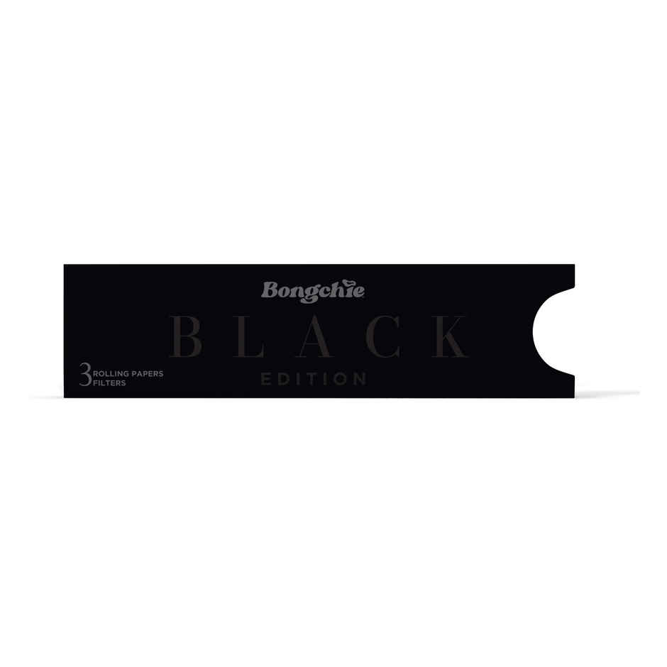 Bongchie Black Edition (Thrice a Day) Black Rolling Paper