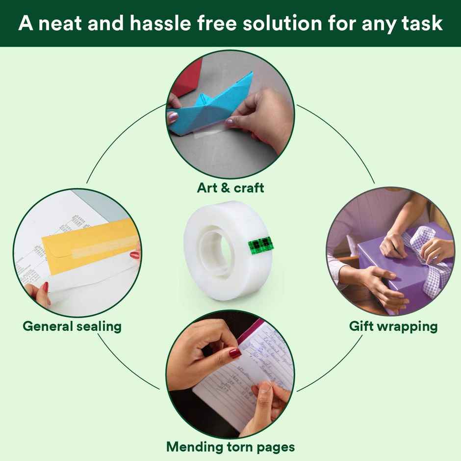 Scotch 810D Magic Tape - Paper Transparent Tape | 1.9 cm x 32.9 m