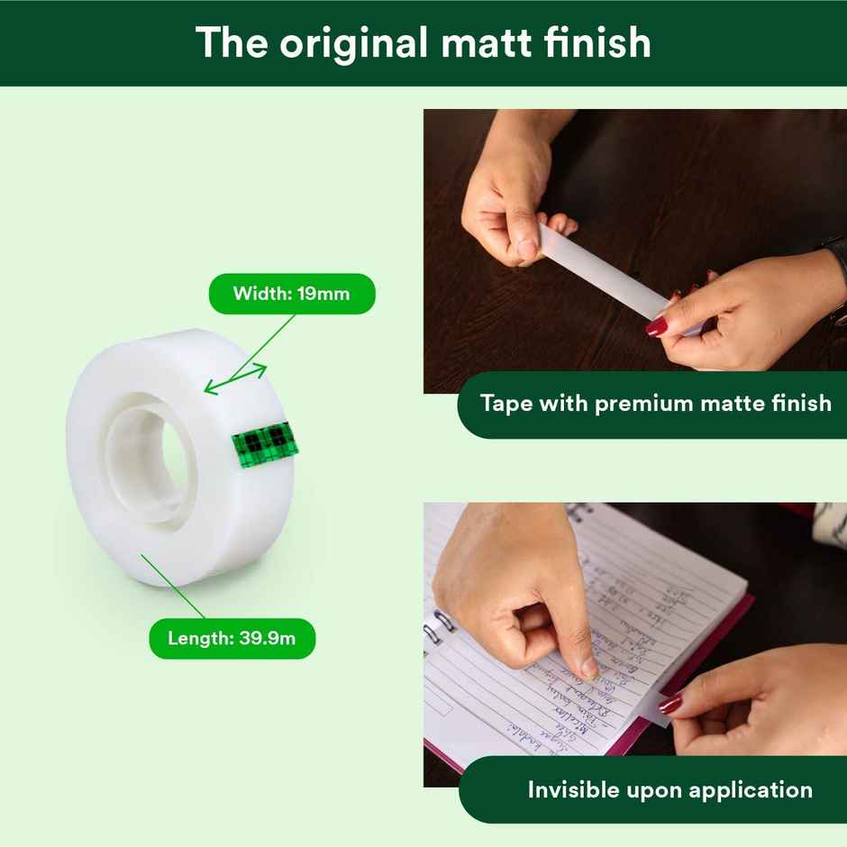 Scotch 810D Magic Tape - Paper Transparent Tape | 1.9 cm x 32.9 m