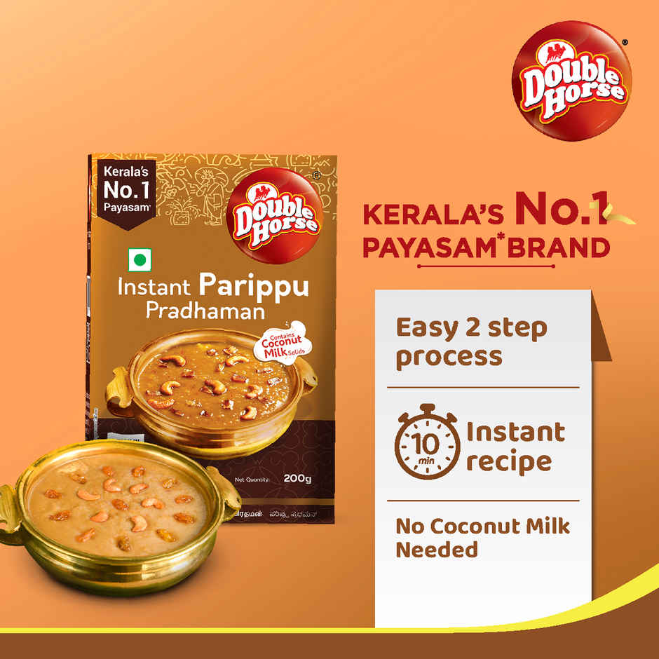 Double Horse Instant Parippu Pradhaman Payasam Dessert Mix