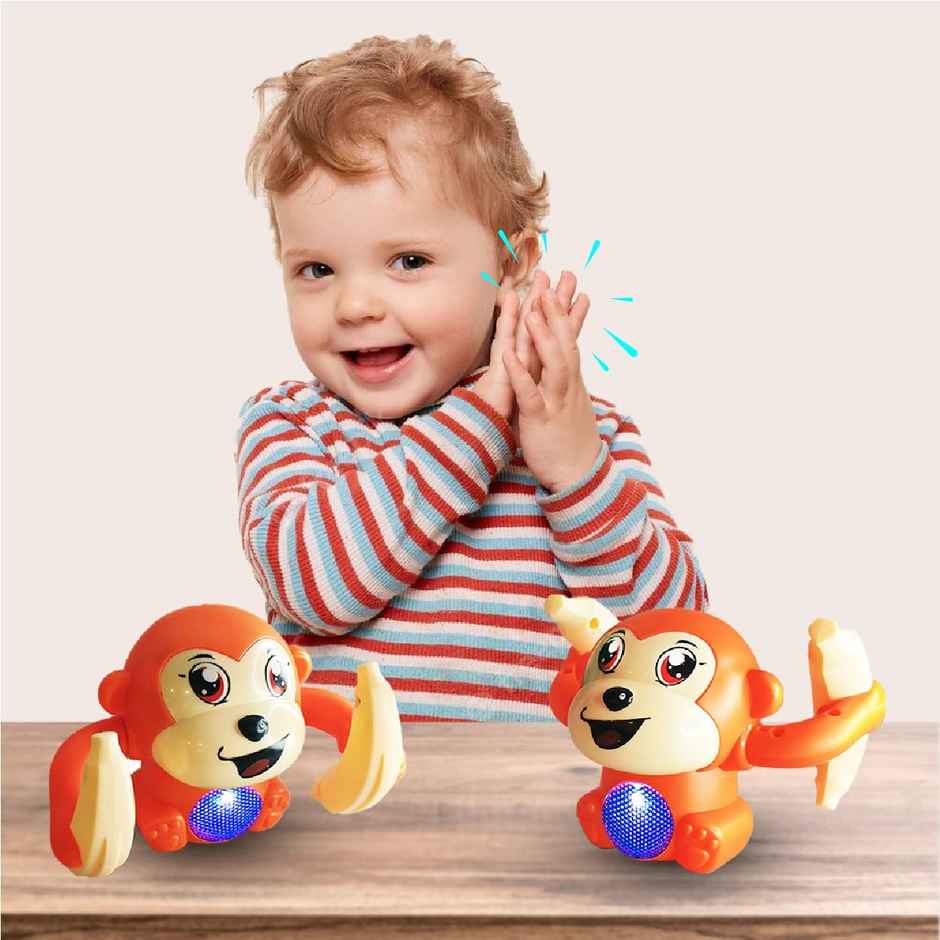 PlayMagic The Original Musical Rolling Monkey