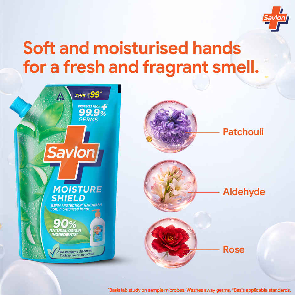 Savlon Moisture Shield Germ Protection Hand Wash