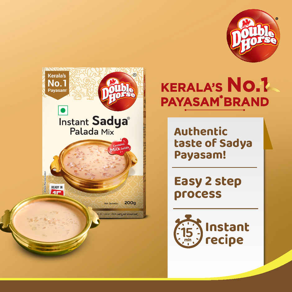 Double Horse Instant Sadya Palada Payasam Dessert Mix