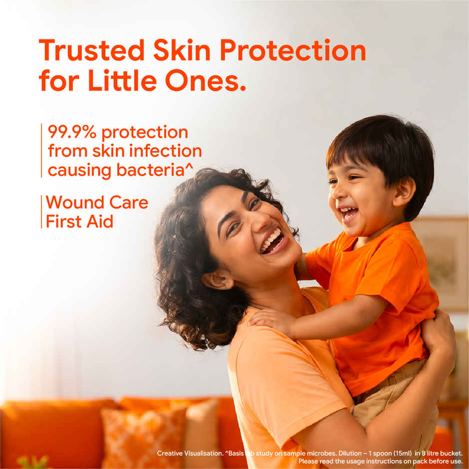 Savlon Antiseptic Liquid | For Cuts, Bathing, Shaving, Disinfection | Value Pack