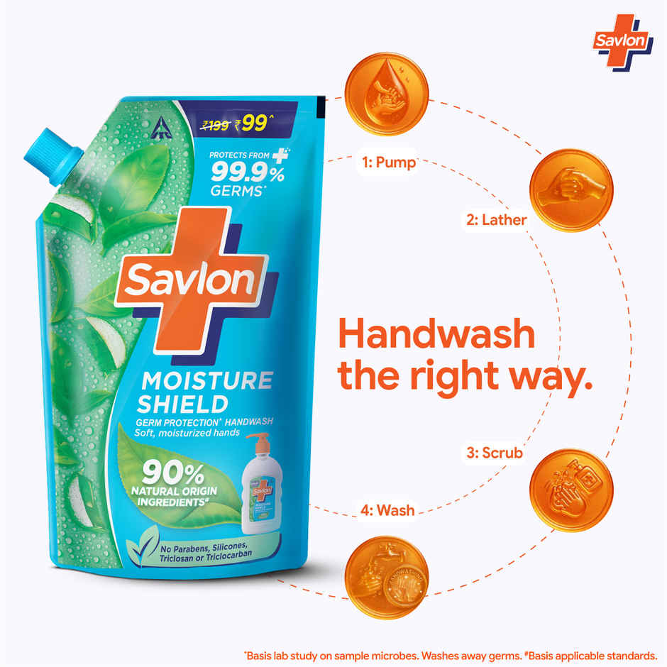 Savlon Moisture Shield Germ Protection Hand Wash