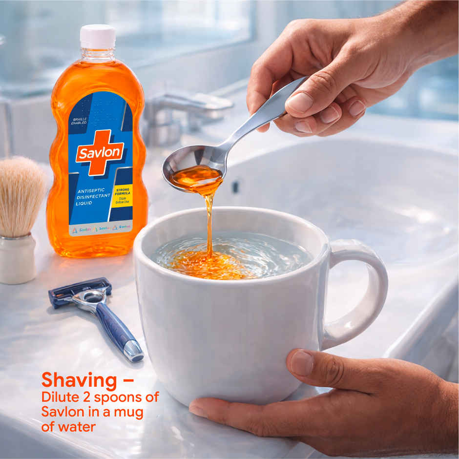 Savlon Antiseptic Liquid | For Cuts, Bathing, Shaving, Disinfection | Value Pack
