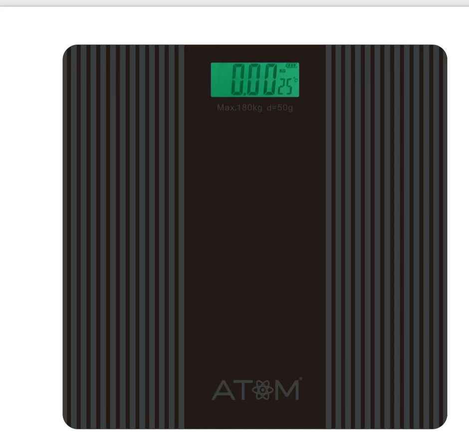 Atom AL 451 Digital Bathroom Weighing Scale | 180 kg Capacity | 100 g Precision | LCD Display