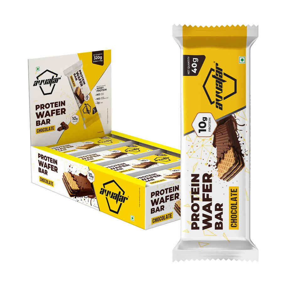 Avvatar Protein Wafer Bar | 10G Protein | Chocolate Flavour Combo