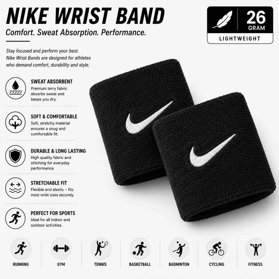 Nike Swoosh Wristbands