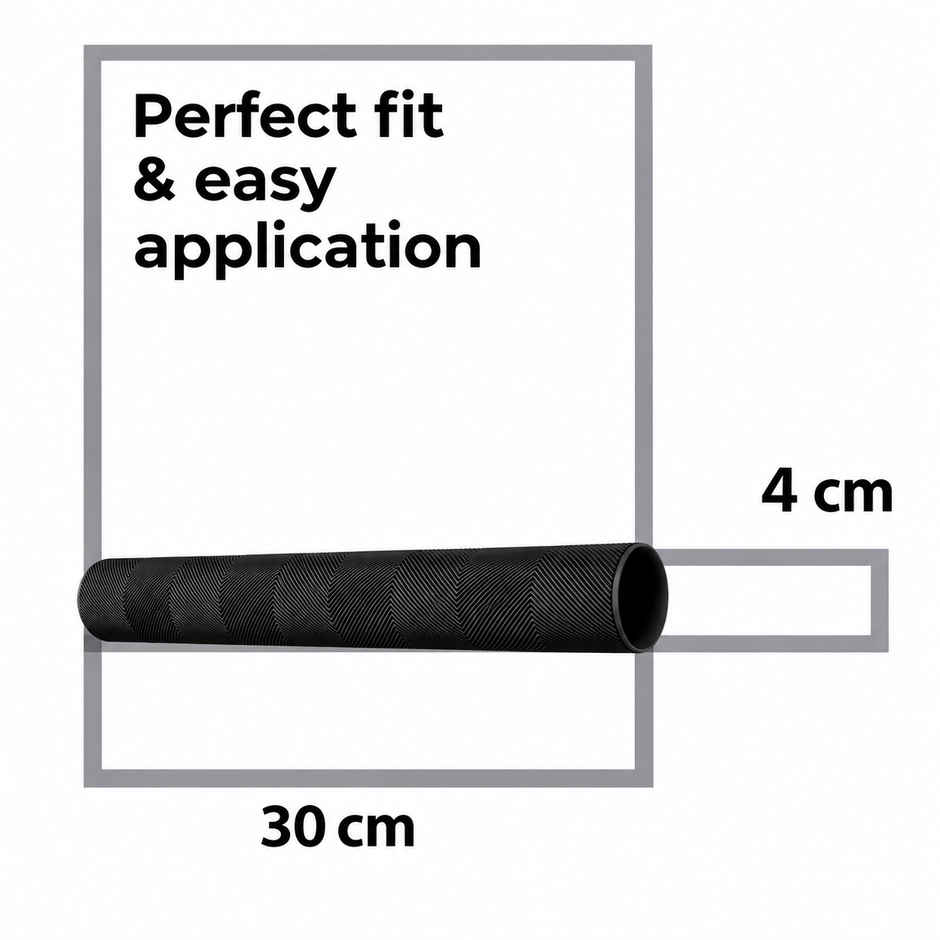 Mayor Cricket Bat Grip Chevron Rubber Grip | Black