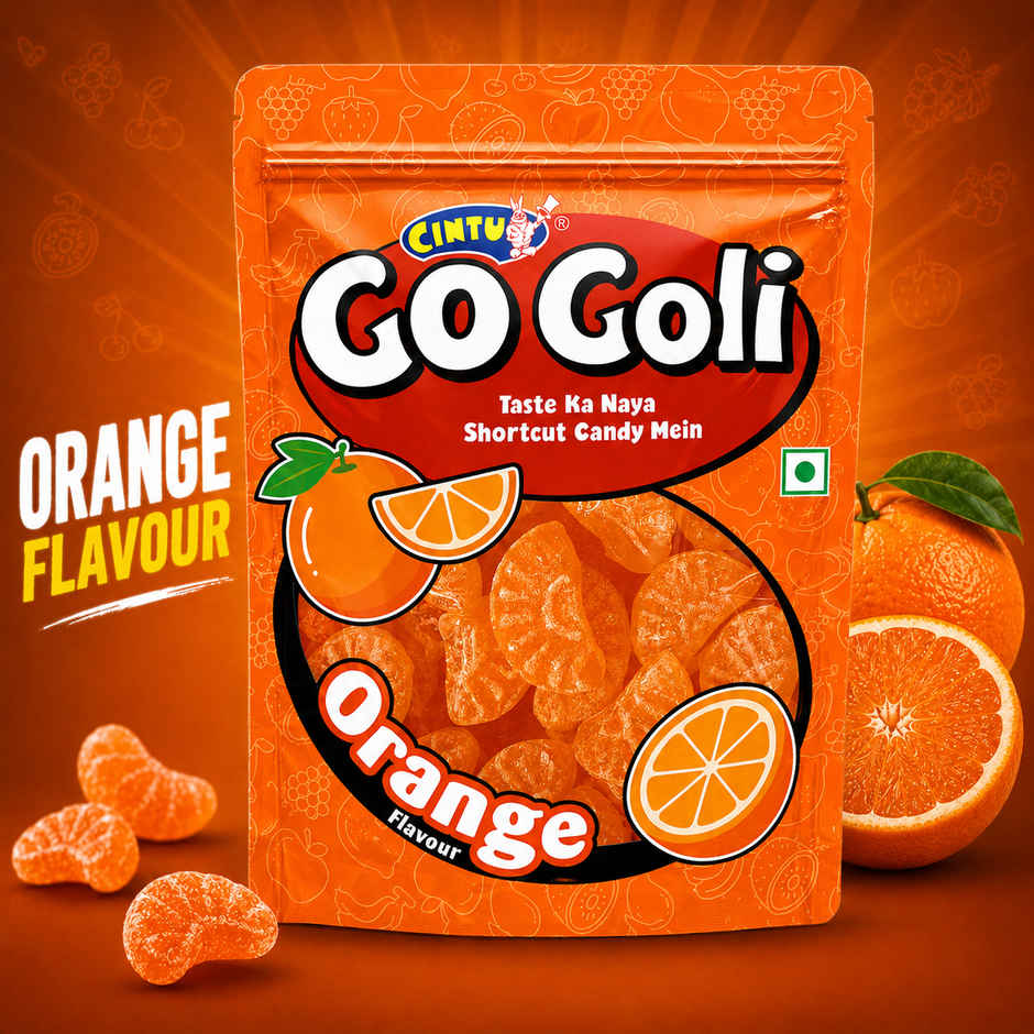 Cintu Go-Goli Orange Flavour Candy