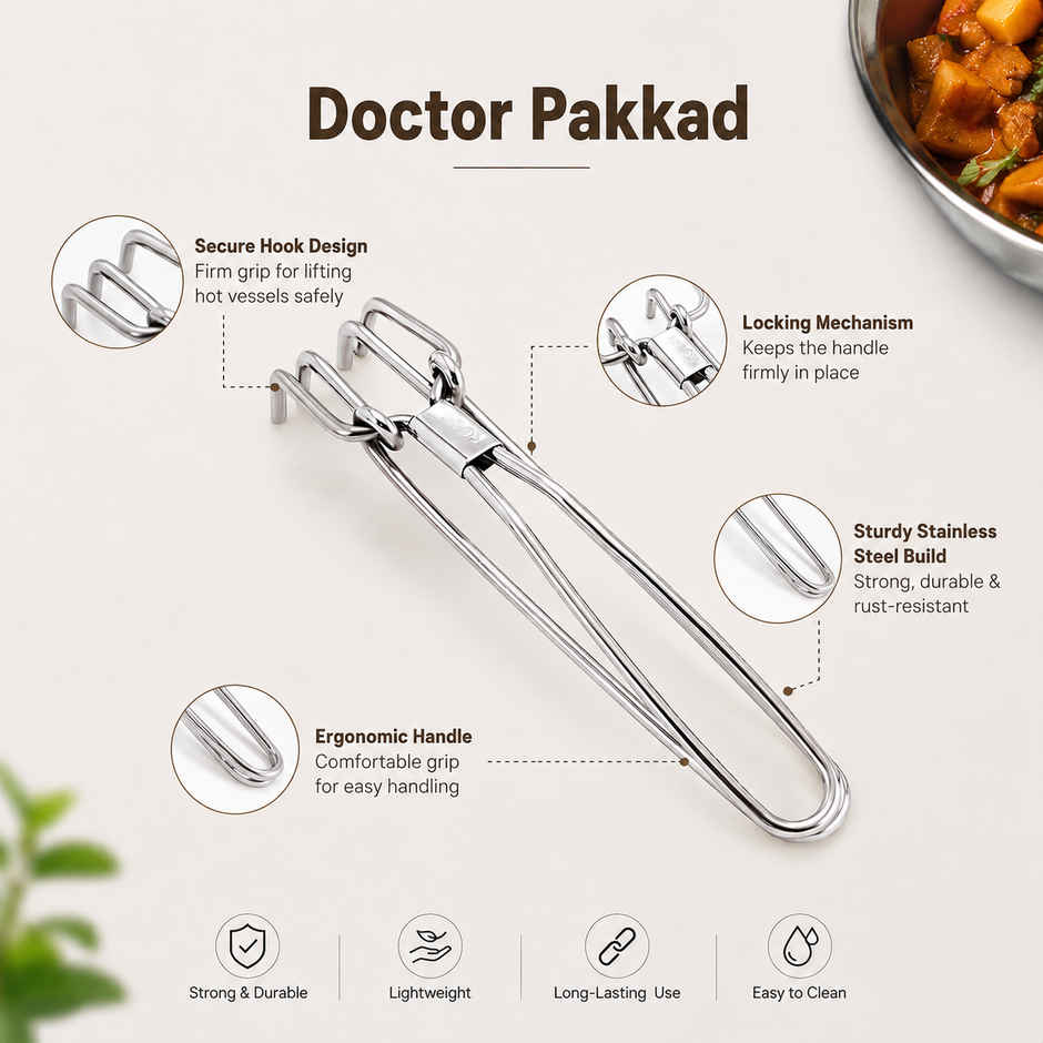 Stainless Steel Doctor Pakkad