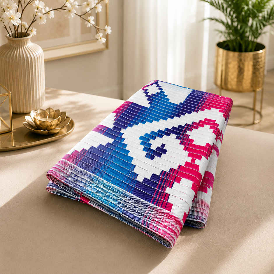 Perpetual Plastic Reversible Sleeping Floor Mat Chatai 4X6 Feet