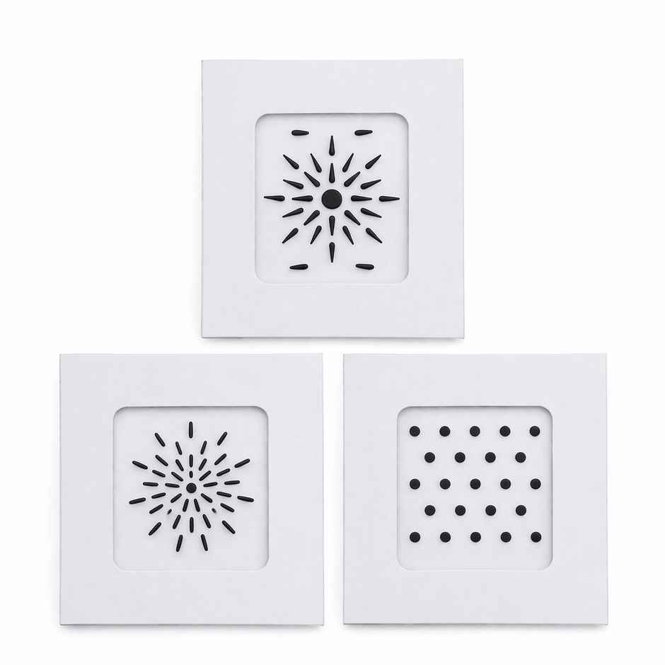 The Opal Factory | Round Tilak and Stick Waterproof Bindi | Black