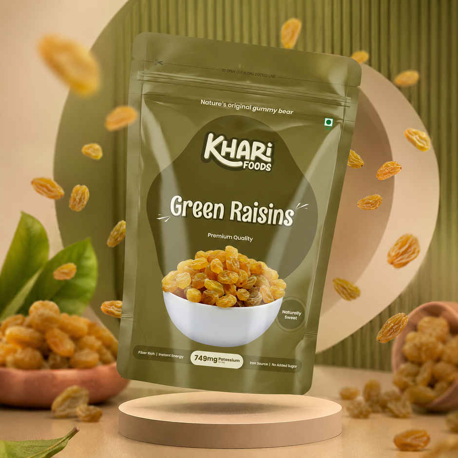 Khari Foods Green Raisins Dried