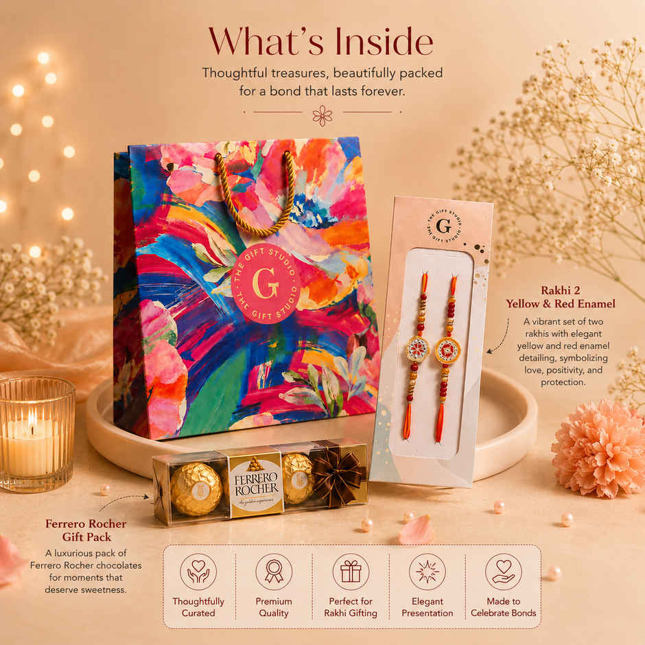 The Gift Studio Sweet Celebrations Rakhi Duo