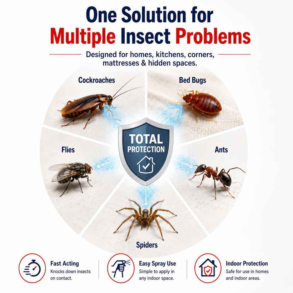 Good Morning All Insect Killer Spray - 400ml | Pack of 3