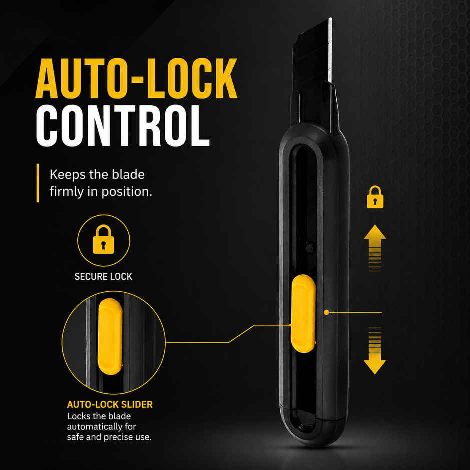 Nuovi Heavy Duty Cutter | Black - 18 mm