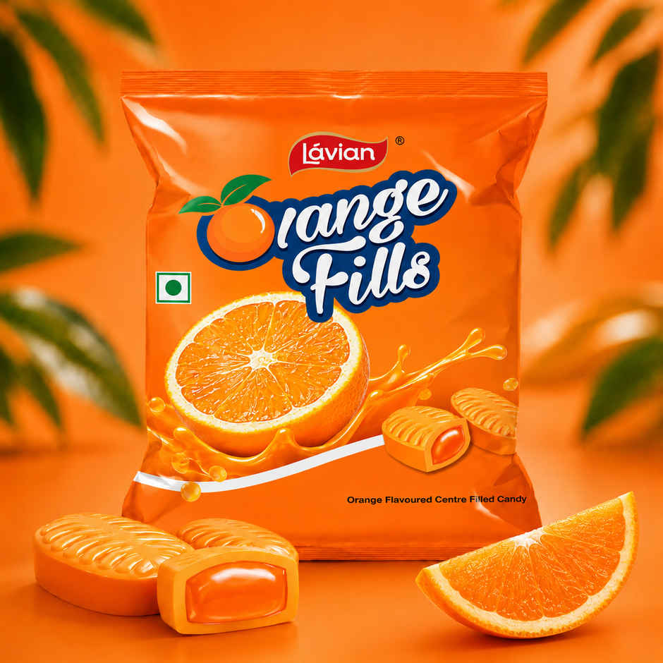Lavian Center filled Candy Orange