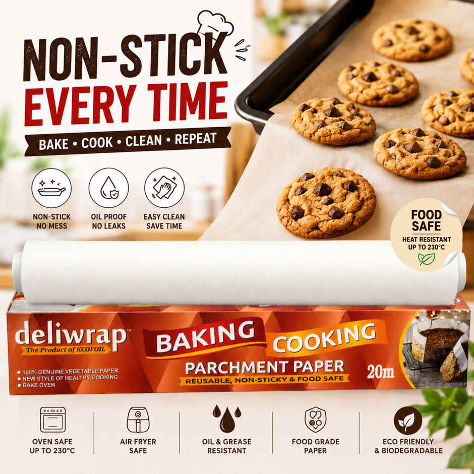 Deliwrap Baking and Parchment Paper | 20 m