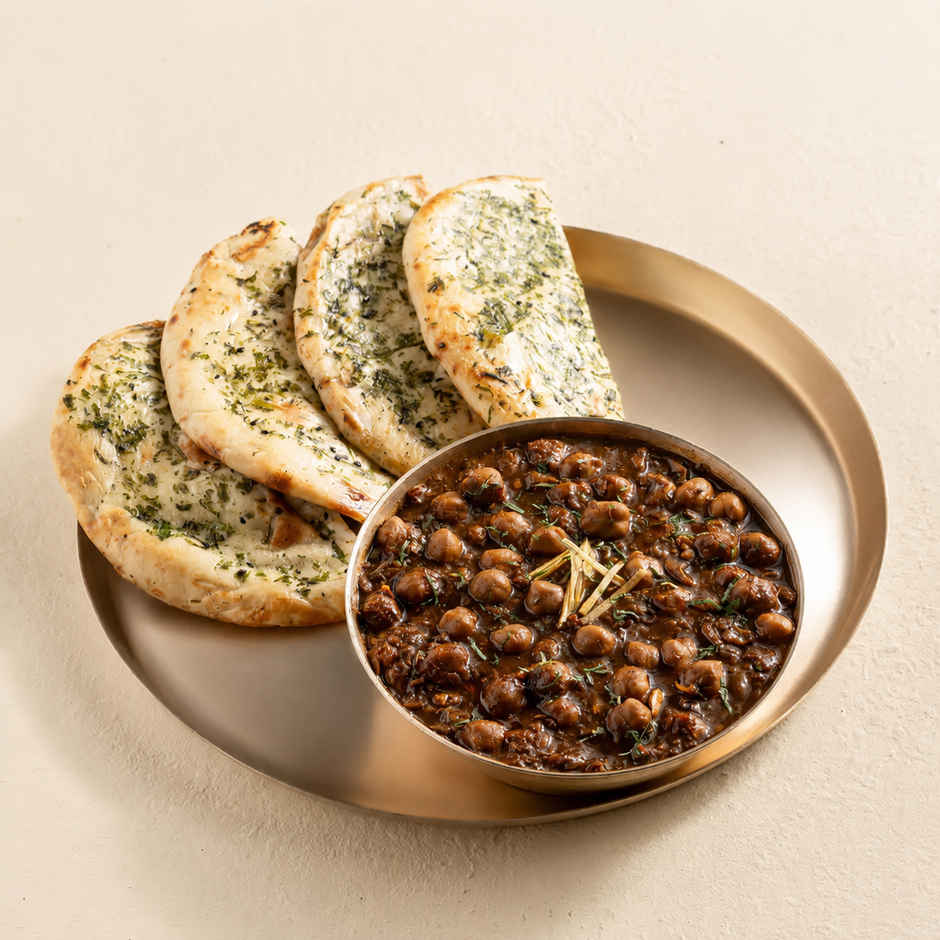 Chole Kulche + Chocolate Mousse