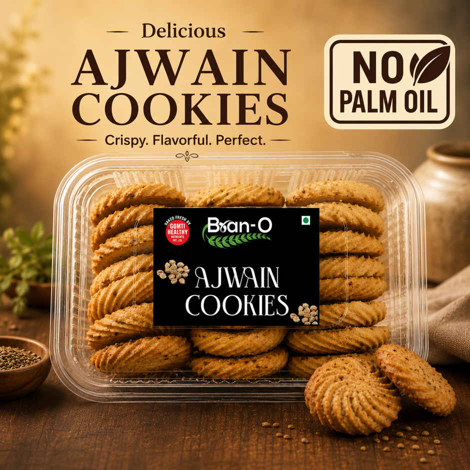 Bran-O Ajwain Cookies