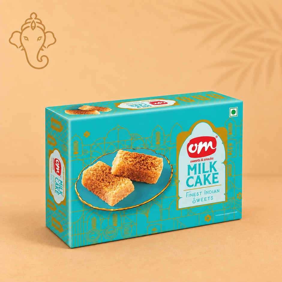 OM Sweets Milk Cake | Traditional Indian Sweet