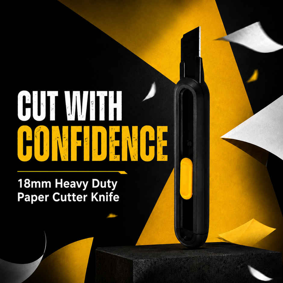 Nuovi Heavy Duty Cutter | Black - 18 mm