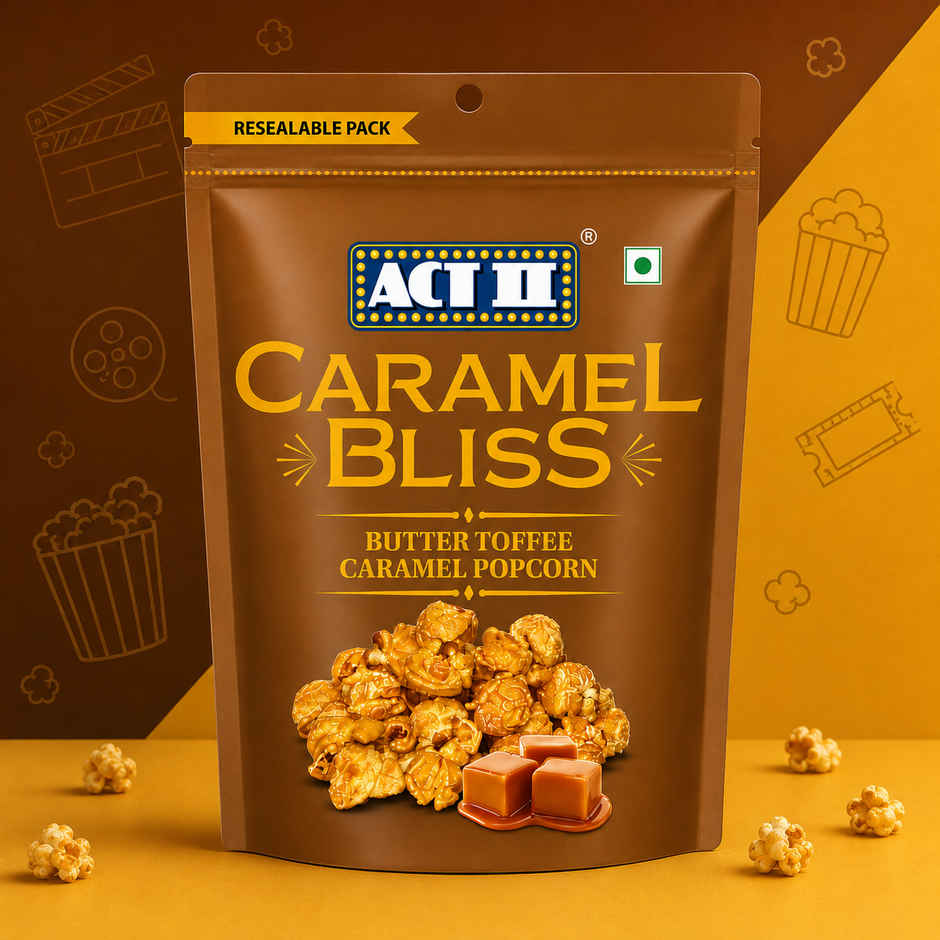 ACT II Butter Toffee Caramel Popcorn | On-the-Go Snacks | Sweet Munchies | Movie Treat