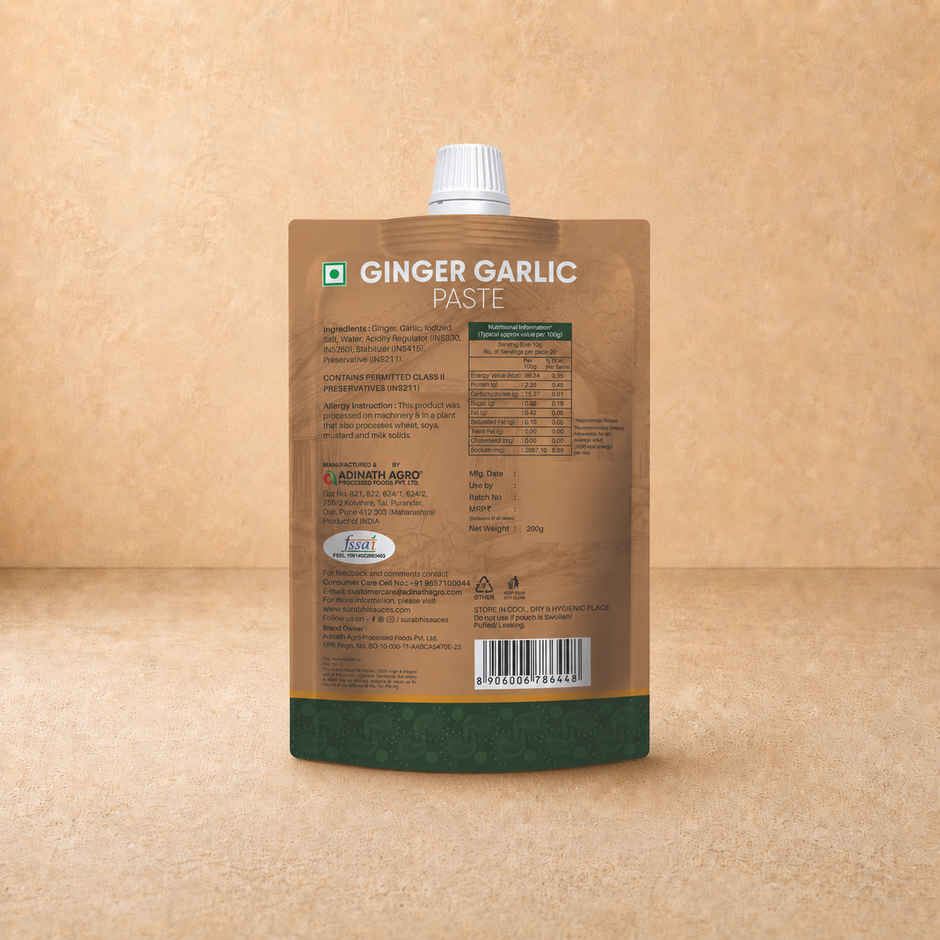Surabhi Ginger Garlic Paste Sp